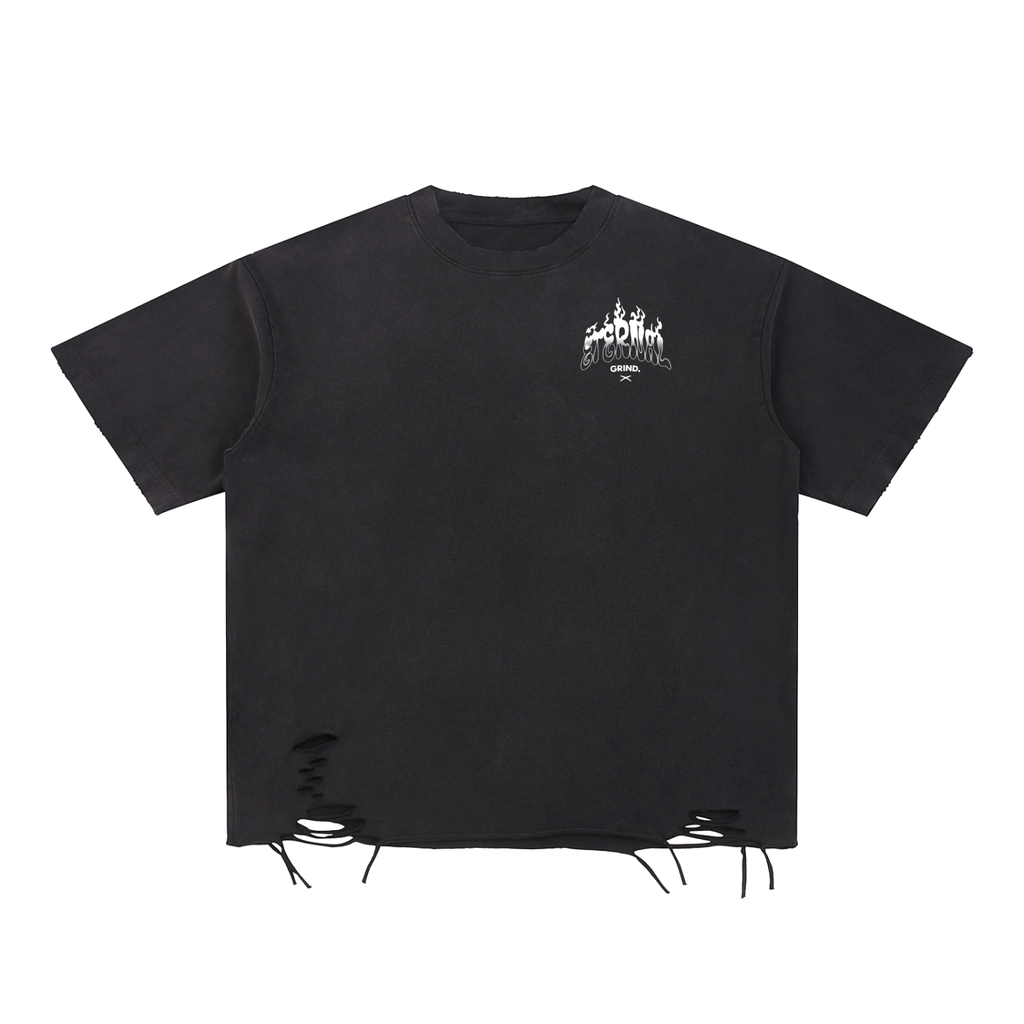Eternal Washed Raw-Hem T-Shirt