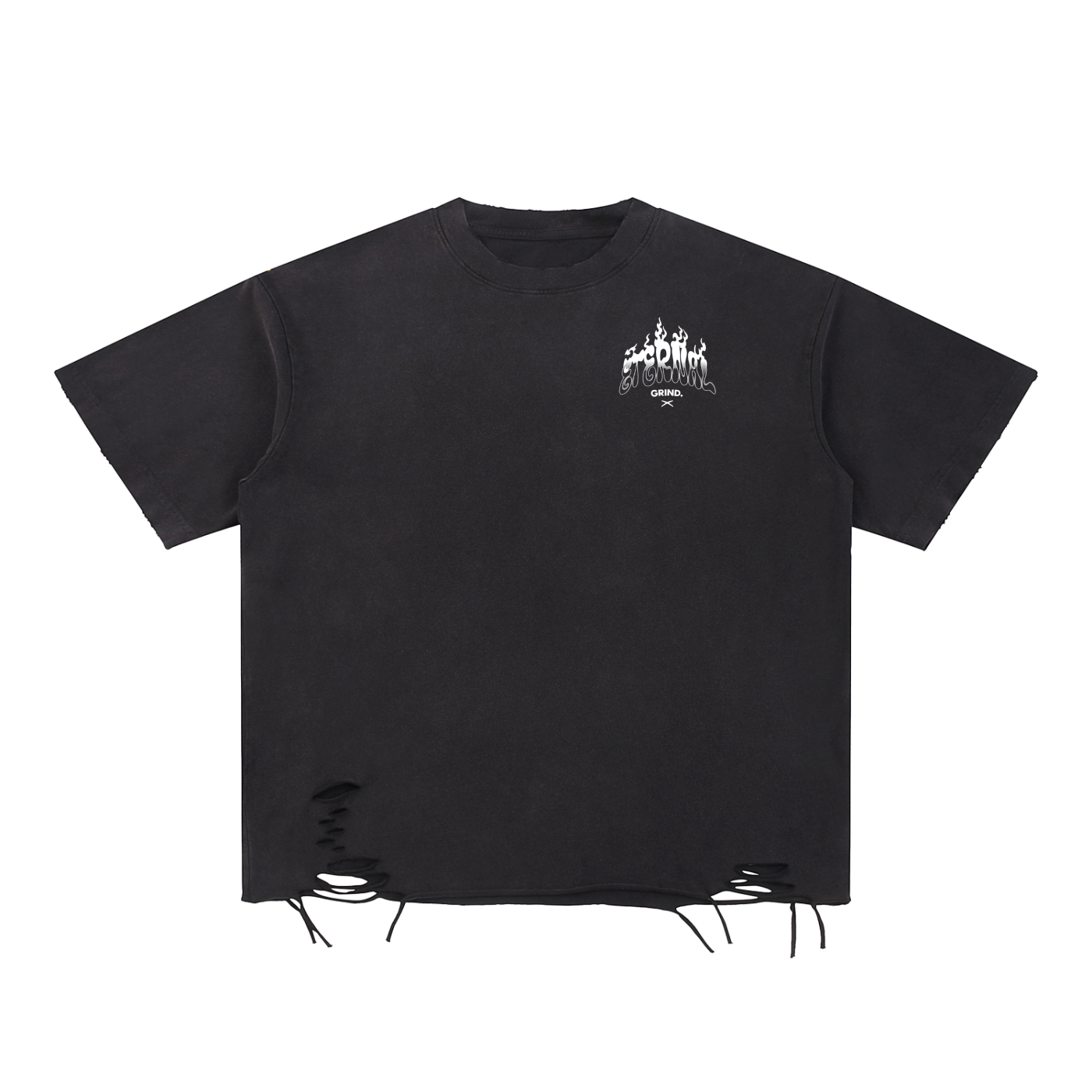 Eternal Washed Raw-Hem T-Shirt