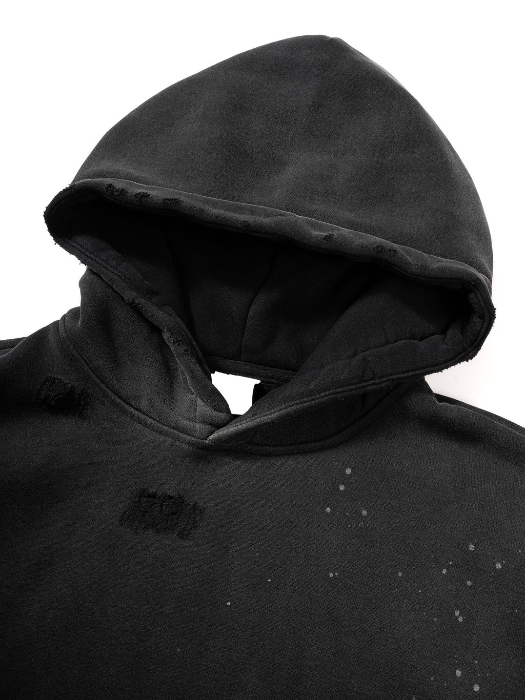Eternal Washed Frayed Fleece Hoodie