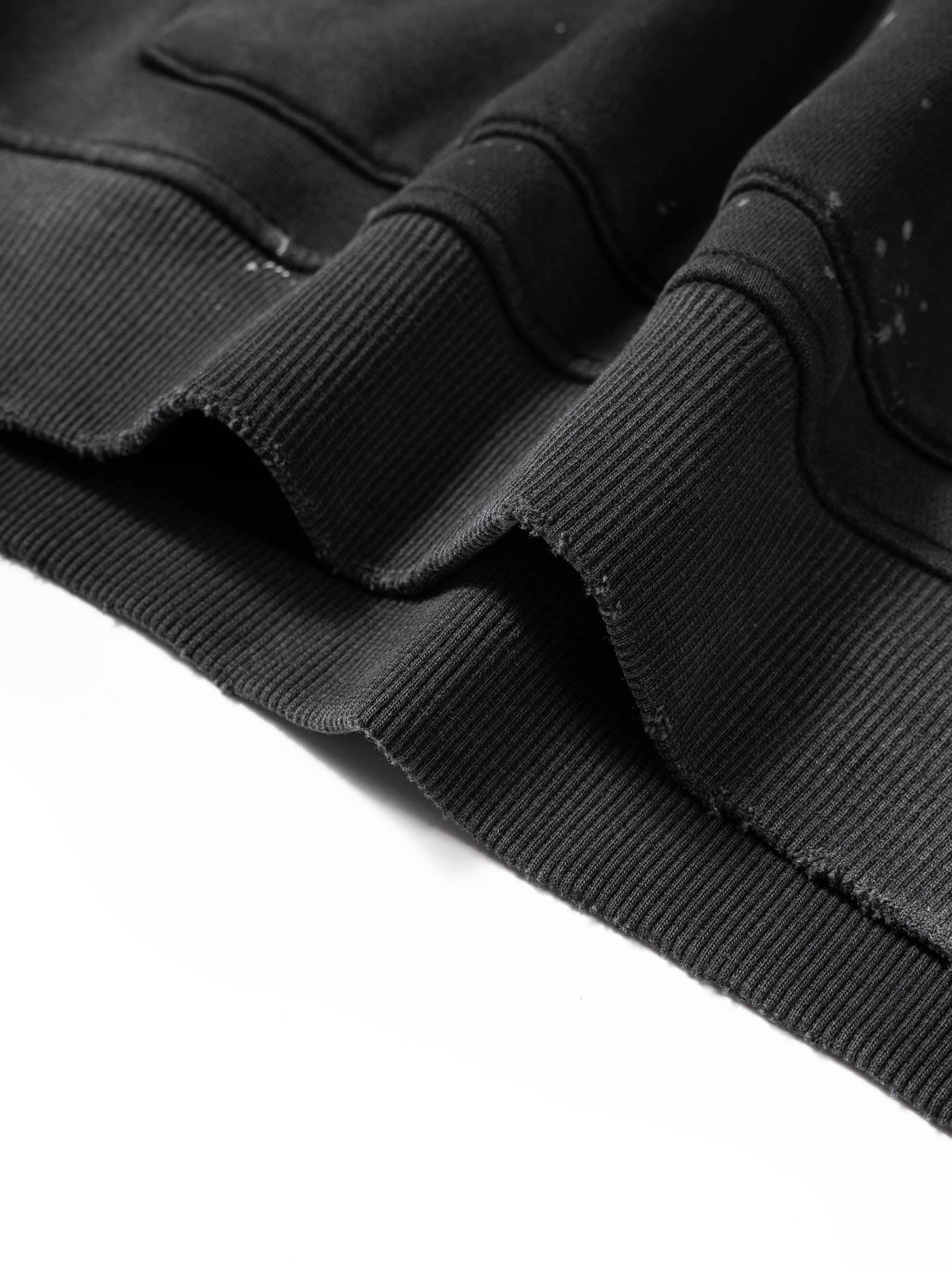 Eternal Washed Frayed Fleece Hoodie