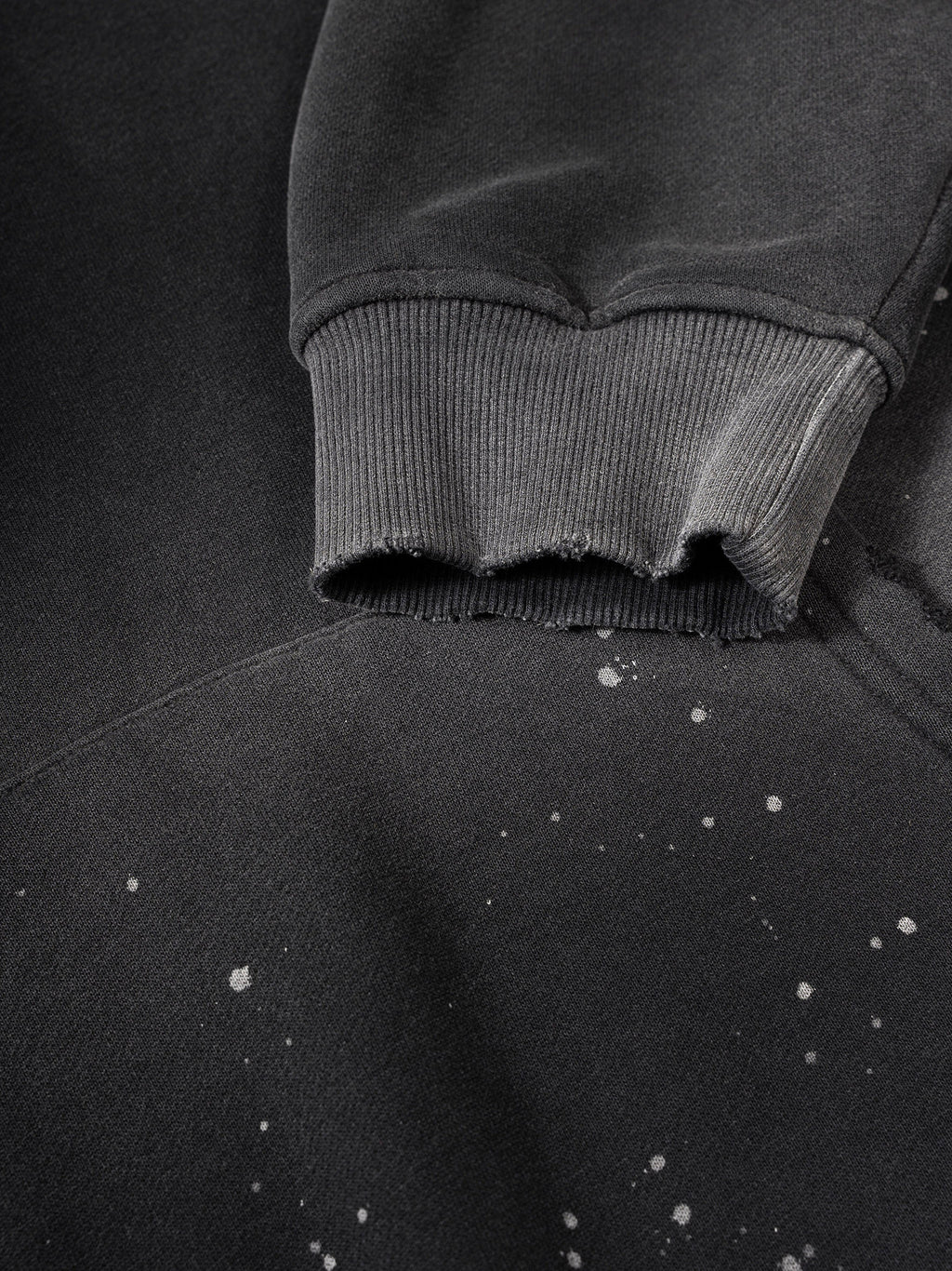 Eternal Washed Frayed Fleece Hoodie