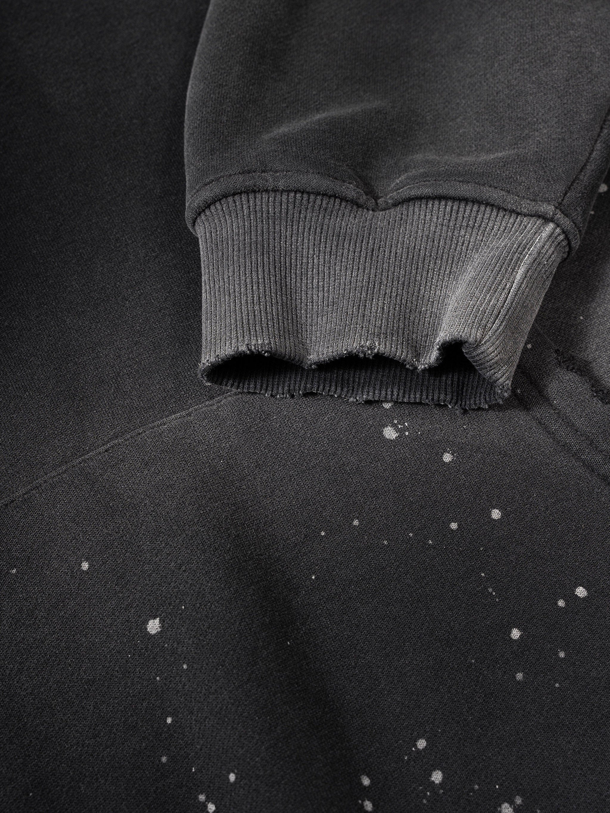 Eternal Washed Frayed Fleece Hoodie